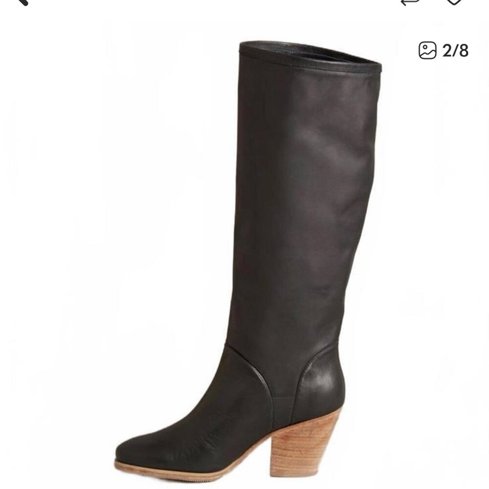 Rachel Comey Carrier Boot- Black leather Size 10
